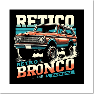 Retro Bronco Posters and Art